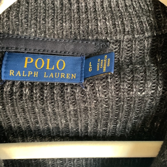 Polo Ralph Lauren Williamsburg Shawl knit sweater - Picture 2 of 5